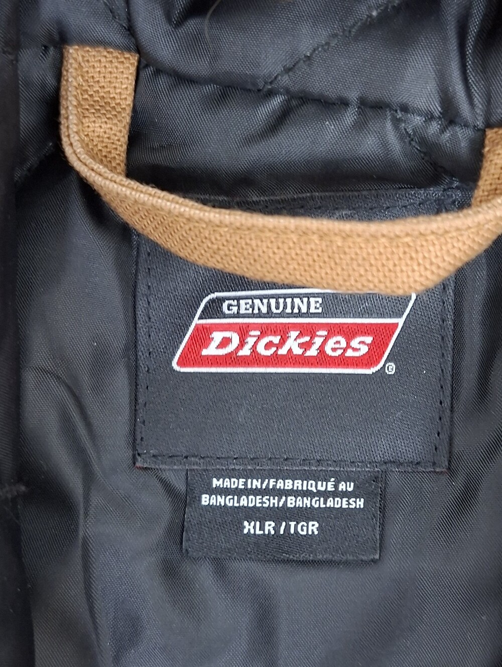 Dickies Insulated Duck Canvas Zip Up Utility Hooded Jacket. XL - Picture 4 of 6